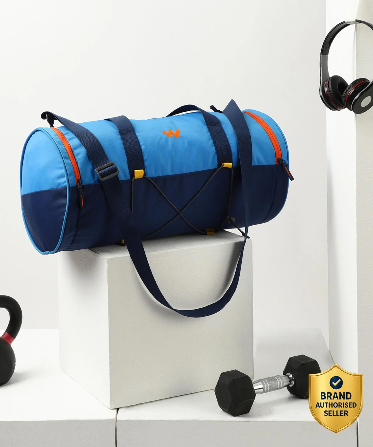 Wildcraft 40 L Hand Duffel Bag - Shuttle Pro L - Blue 