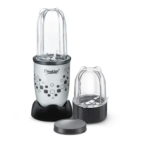 Prestige 350 Watts Nutri-Mix 2.0 Mixer Grinder with 2 Jars|Compact Design| Multipurpose Jars|Inter-Lock System| Sipper Lids