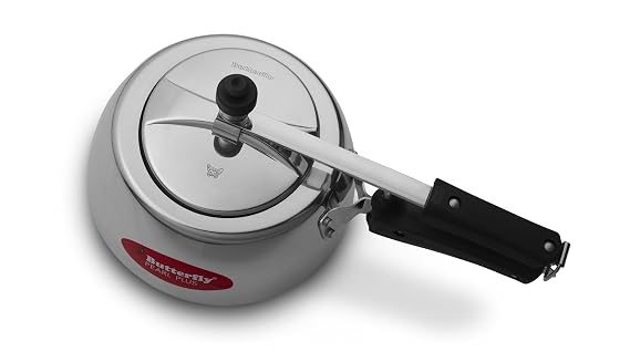 Butterfly Pearl Plus Induction Base Aluminium Inner Lid Pressure Cooker, 3 Litre - Alternate View