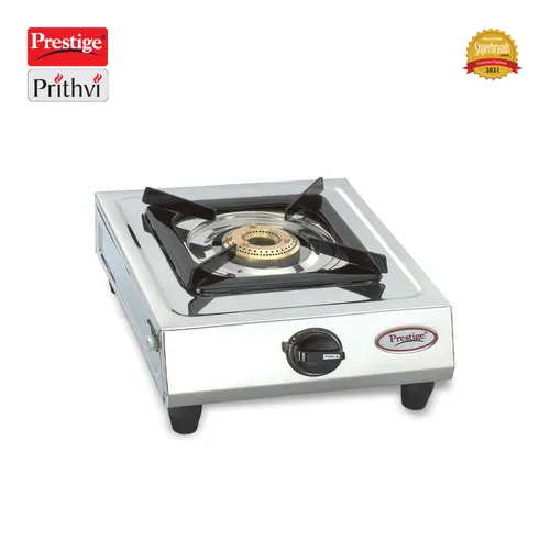Prestige Prithvi Stainless Steel Gas Stove (1 Burner)