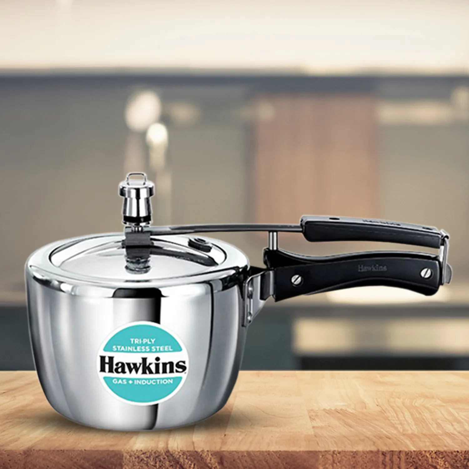 Hawkins Tri-Ply Stainless Steel 2.5 Litre (HSST25)