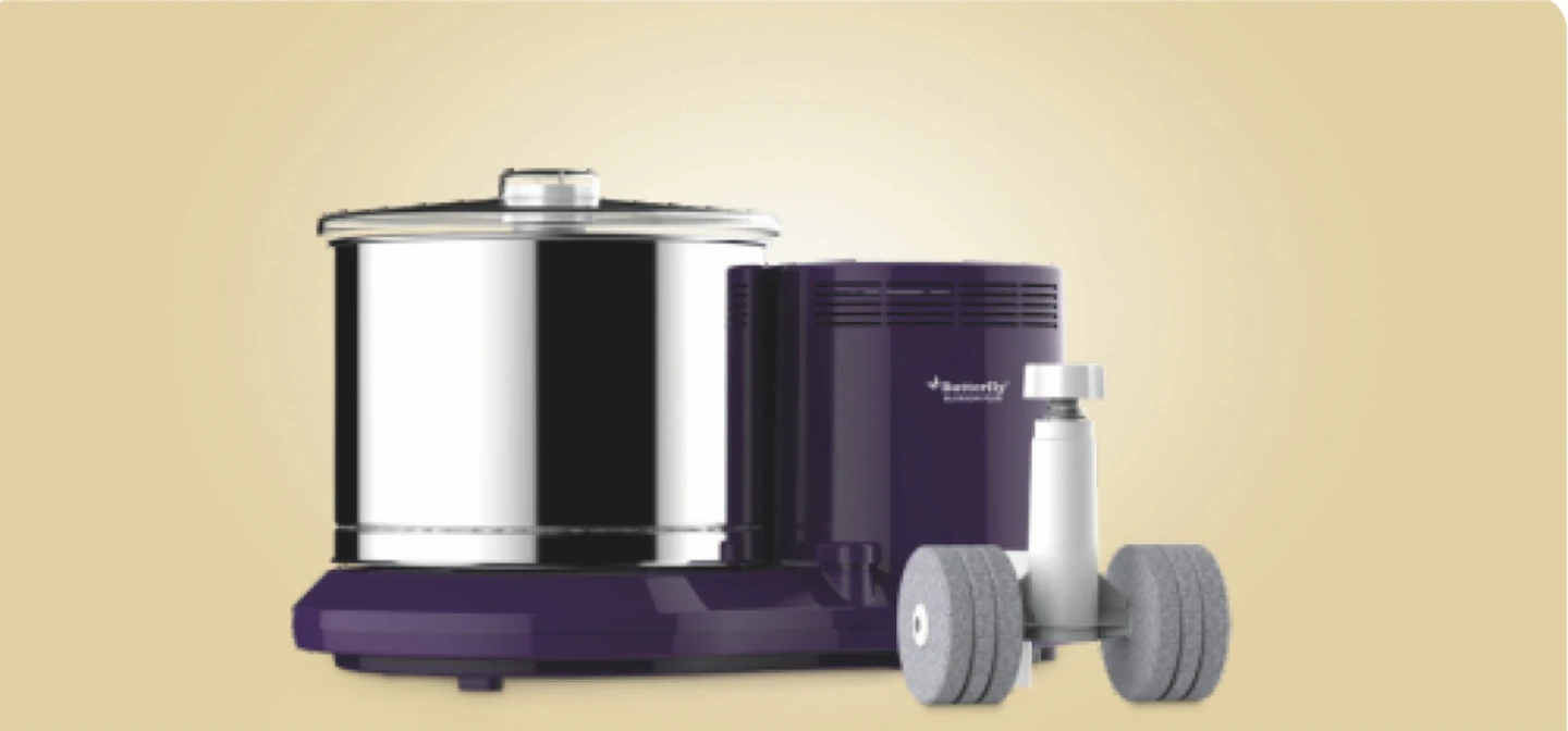 Butterfly BLOSSOM PLUS 2 L Wet Grinder (PURPLE)